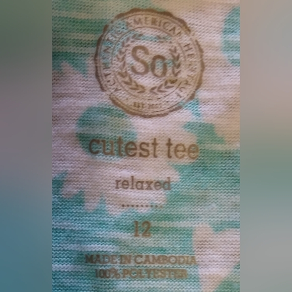 SO Summer Tops size 10-12.      12-018 - Picture 5 of 5